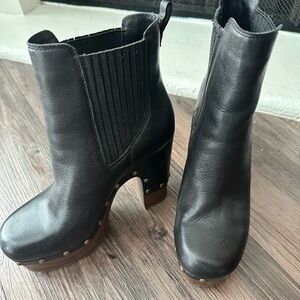 Jessica Simpson Black Heeled Boots